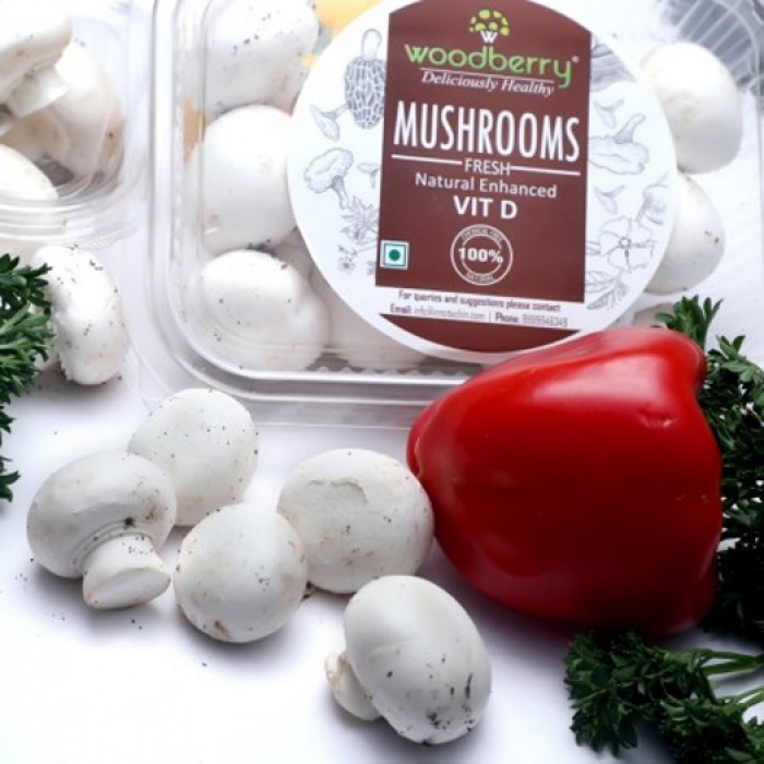Woodberry Mushroom Fresh 1 Pkt. Gross Wt. 200G